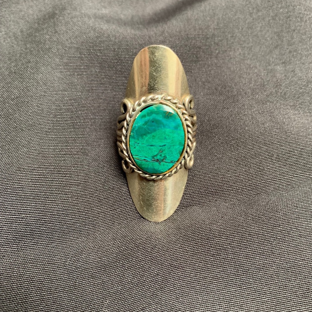 Silver Stone Ring
